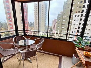 Departamento de 3 dorm. en venta en Jardín del mar