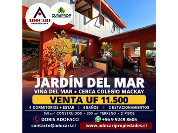 REÑACA JARDÍN DEL MAR 4D + ESTAR
