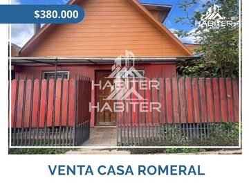 Casa en arriendo de 3 dorm. en Romeral
