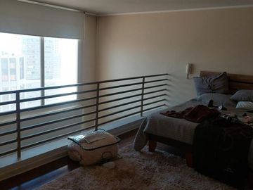 Departamento duplex en arriendo de 1 dorm.1 baño en Santiago
