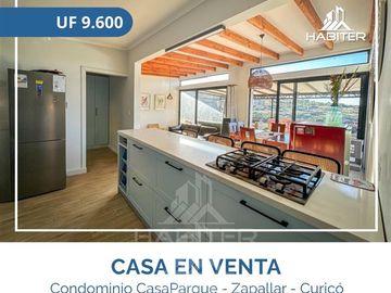 Venta Casa Condominio Parcela 4D3B. Zapallar Curicó (39606)