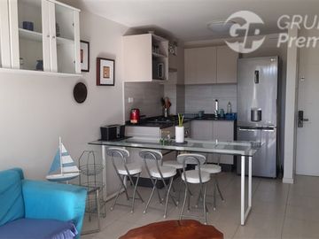 Departamento en venta de 3 dorm., 2 baños en Algarrobo