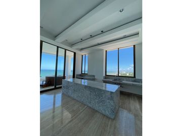 En venta departamento frente al mar Chicxulub, Yucatan
