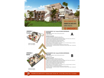 DEPARTAMENTOS EN POZO, Financiacion, Santa Rita, Villa...