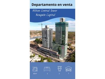 Departamento en Venta – Hilton Central Tower, Neuquén...