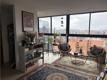 VENTA APARTAMENTO CHAPINERO ALTO VISTA PANORAMICA