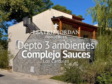 DEPARTAMENTO 3 AMBIENTES EN VENTA, COMPLEJO SAUCES, LOS...