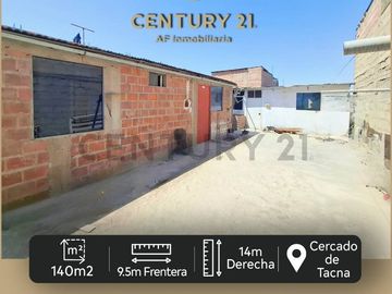 CASA DE DOS PISOS EN VENTA 140m2,– LEONCIO PRADO TACNA