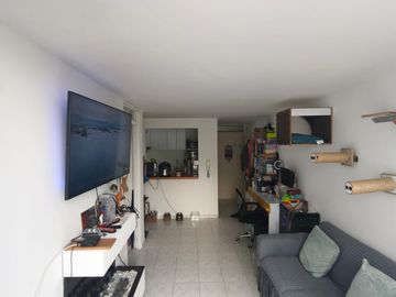 Apartaestudio en venta de 42m² con terraza en Bogotá,...