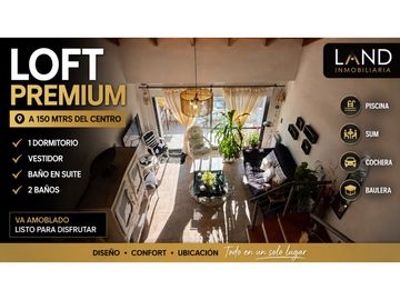 Venta dpto / Loft moderno en el corazón de Carlos Paz