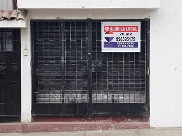 Alquiler local comercial en San Juan de Miraflores