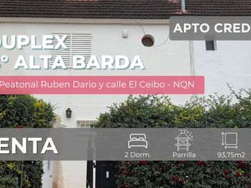 VENTA DUPLEX 2 DORMITORIOS B° ALTA BARDA NEUQUÉN