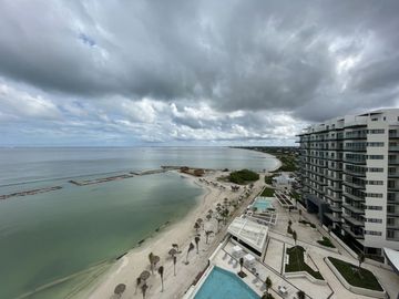 DEPARTAMENTO FRENTE AL MAR EN VENTA EN YUCATÁN EN PROGRESO