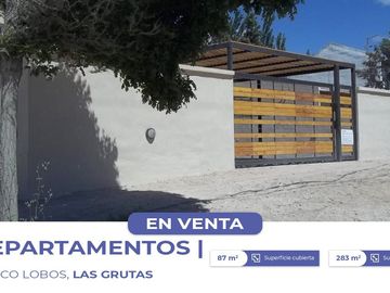 VENTA DE 2 DEPARTAMENTOS DE 1 DORMITORIO LAS GRUTA