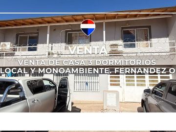 VENTA CASA C/ LOCAL Y DTO FERNANDEZ ORO