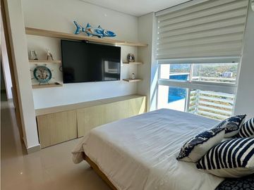 SE ARRIENDA HERMOSO APARTAMENTO ESTILO HOTEL EN PLAYA...