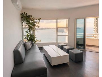 Se vende apartamento amoblado en Bocagrande, en Cartagena