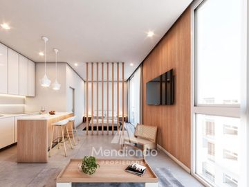 Depto tipo Studio de 45m2 - Monoambiente con Balcón Zona...