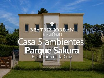 CASA 5 AMBIENTES EN VENTA, PARQUE SAKURA, EXALTACION DE...