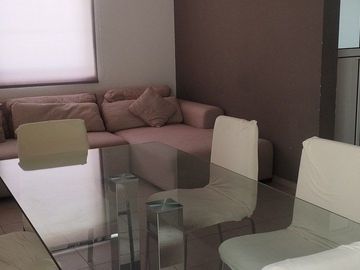 Depto en renta amueblado, 2 recamaras, sala para TV,...