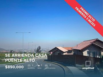 Casa en arriendo  en PUENTE ALTO