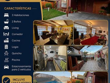 AMPLIA CASA EN ARRIENDO PARA EMRPESA COQUIMBO