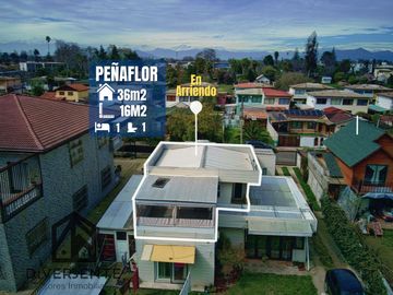 Departamento interior en arriendo en Peñaflor- Premium