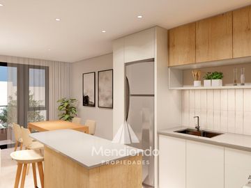 Semipiso 2 amb. (58m2) frente c/ Balcón - Zona Güemes Aldrey
