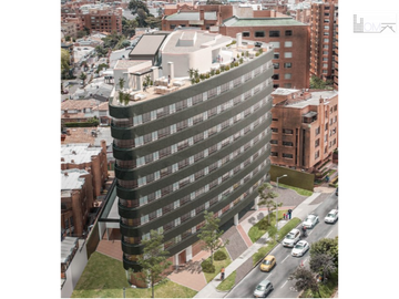 Apartaestudio en venta de 1 hab. en Santa Paula, Bogotá