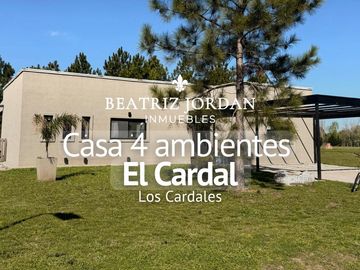 CASA 4 AMBIENTES EN VENTA, BARRIO CERRADO  EL CARDAL,...