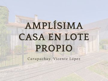 VENTA CASA MULTIFAMILIAR CON PILETA CARAPACHAY