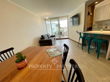 OPORTUNIDAD Hermoso departamento amoblado con vista al mar