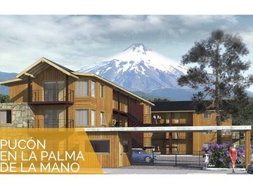 Departamento en Venta a 10 min centro de Pucón