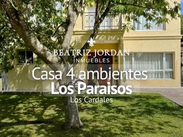 CASA 4 AMBIENTES EN VENTA, BARRIO LOS PARAISOS, LOS CARDALES