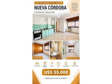 DEPARTAMENTO EN VENTA – NUEVA CÓRDOBA | EXCELENTE...