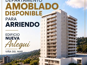 SE ARRIENDA DPTO AMOBLADO EN VIÑA DEL MAR