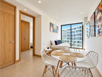 Venta apartamento AMOBLADO UNA habitacion MORROS PARK...