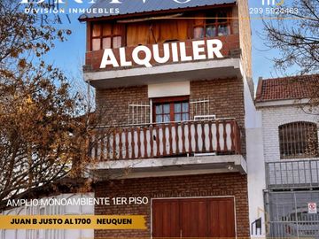 Alquiler Monoambiente Juan B.. Justo al 700 Neuquen