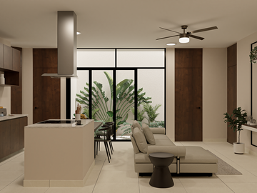 Departamento en venta en colonia Chuburna