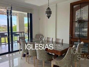 Casa en alquiler al lago en Los Lagos, Nordelta
