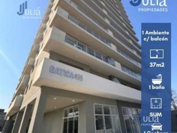 Exclusivo Monoambiente en Torre Gatica | Balcón, Piscina...