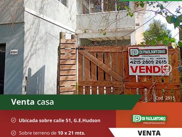 Casa dos plantas, G.E.Hudson