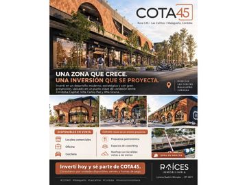 Cota 45 INVERSIÓN ESTRATÉGICA EN MALAGUEÑO | LOCALES,...