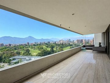 Dpto. de Lujo 100% Amoblado arriendo de 2 dorm. Las Condes