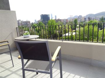 Departamento en arriendo de 1 dorm. en Vitacura