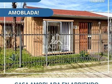 SE ARRIENDA CASA AMOBLADA, CURICO