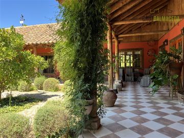 Increible casa colonial en Colchagua, totalmente amoblada