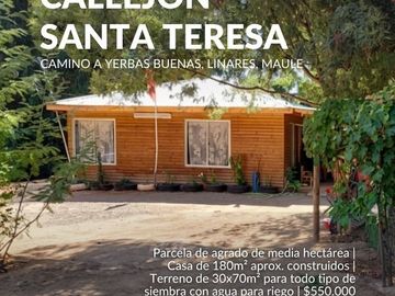 Casa en arriendo de 3 dorm. en Linares