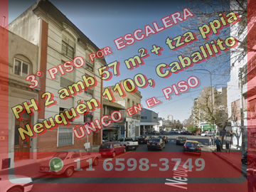 Departamento (PH) en Venta en Caballito 2 ambientes 57...