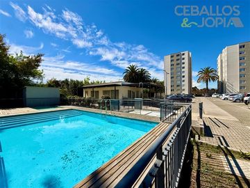 Departamento en venta de 1 dorm. en Villa Alemana